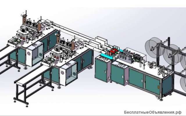 Станок по производству медицинских масок