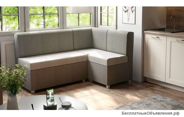 Диван угловой «Каир» ГН 1 (Ткань Мокко/Капучино)