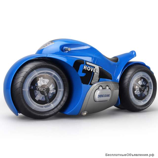Мотоцикл. Радиоуправляемый "motoROVER" цвет синий
