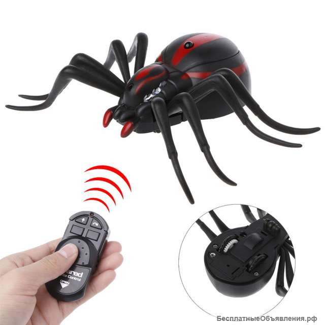 Паук черный на радиоуправлении ghost SPIDER
