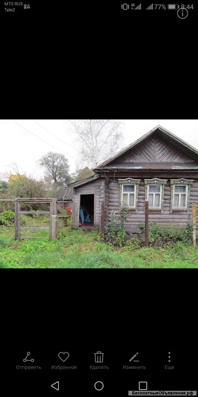 Дом с садом-огородом у реки