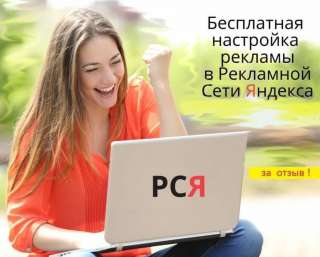 Создание, настройка и ведение РСЯ, Яндекс Директ