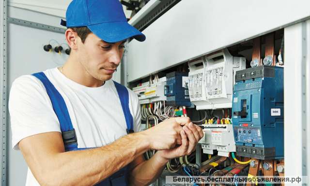 Электрик (имеется вахта, проживание)
