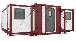 Медицинский контейнер для размещения больных