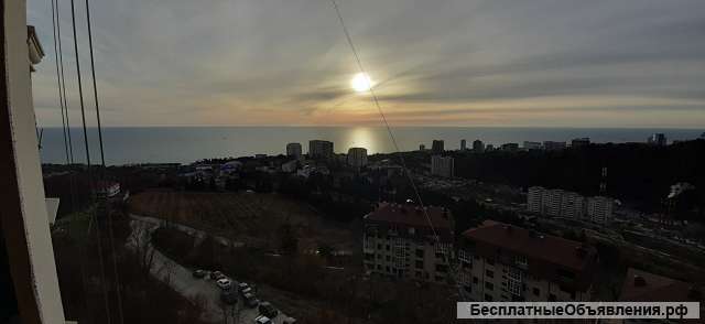 2-х комнатная квартира 68м² с видом на Чёрное море г.Сочи
