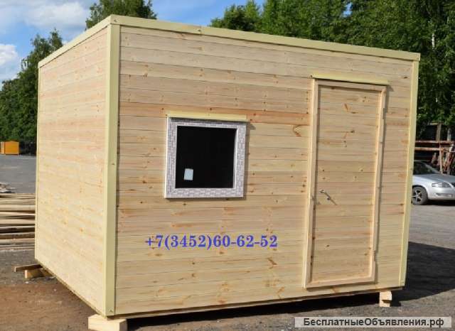 Деревянный домик для дачи
