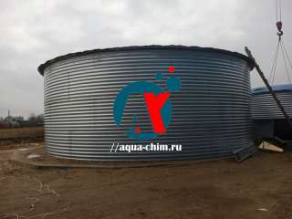 Типовые пожарные резервуары 50 100 150 200 500 м3