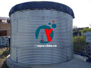 Типовой проект пожарных резервуаров 50 100 150 200 500 м3