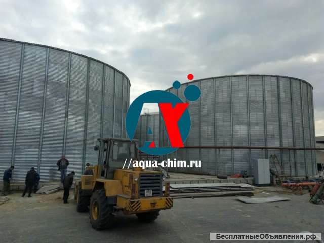 РВС размеры резервуара 5000 м3 чистой воды