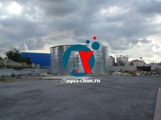 Модульная емкость 3000 м3. Пожарный стальной резервуар рвс.