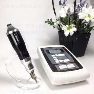 Роторная машинка Aurora P1 с блоком Cheyenne для тату и татуажа