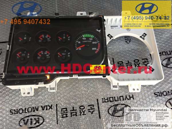 Запчасти Hyundai HD 170 Панель приборов 941007C701
