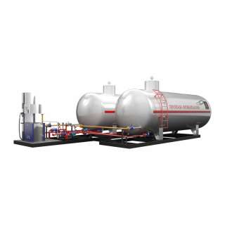 АГЗС модульная 20м3 с двумя резрвуарами