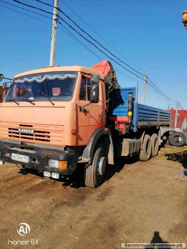 Кран манипулятор камаз