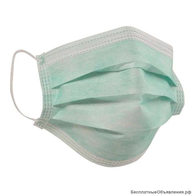 Маска медицинская 3хслойная