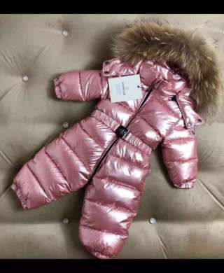 Новый зимний комбенизон детский moncler