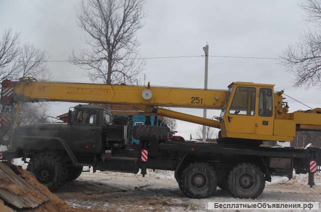 Аренда, услуги Автокранов