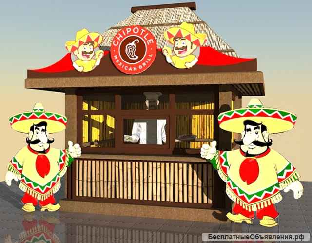 Строим киоски и павильоны в торговых центров