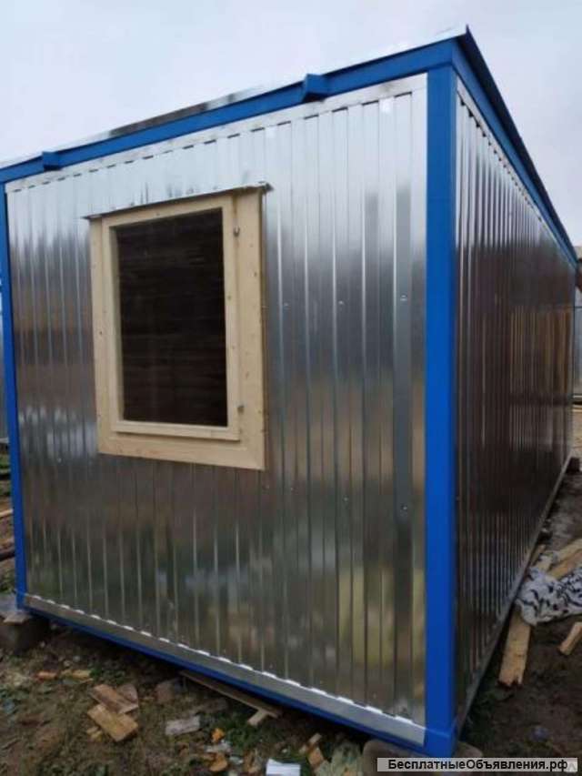 Блок контейнер для строителей 6х2.4