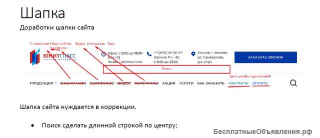 Аудит сайта