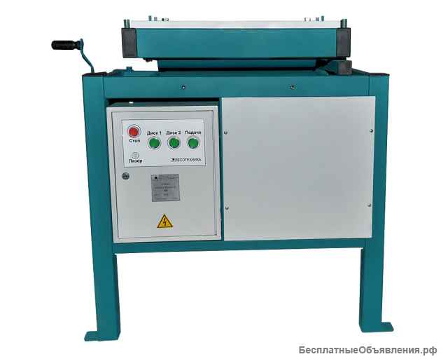 Станок двухпильный кромкообрезной КМ-350