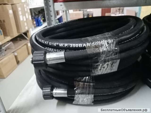 Рукав (шланг) высокого давления 2SN8; 22х1,5г-22х1,5г; 15м