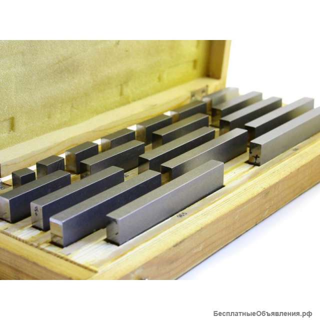 Набор концевых мер длины КМД 21 кл.1 и кл.2