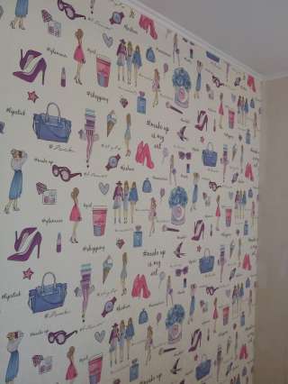 Поклейка обоев, шпаклёвка стен