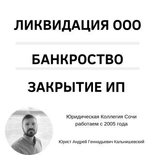 Ликвидация фирм в Сочи, Адлере
