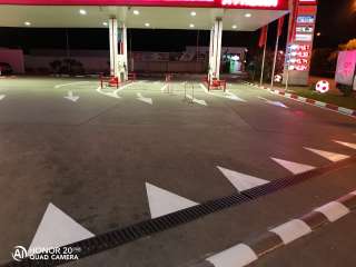 Нанесение дорожной разметки