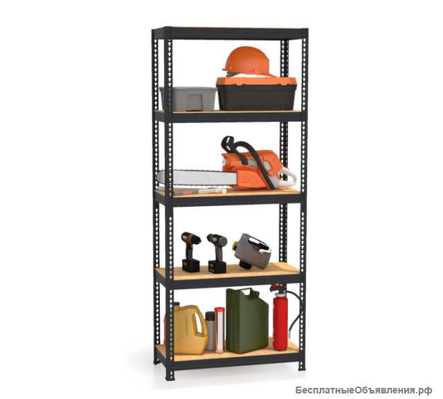 Стеллаж MZ-PROFIL 180х75х35х5