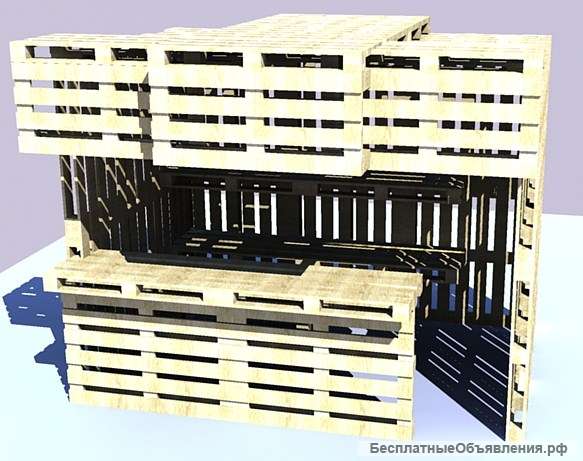 Ярмарочный домики эконом класса