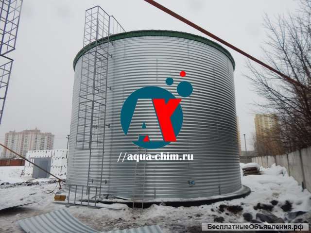 Резервуар емкость пожарный рвс 400 м3 вода цена