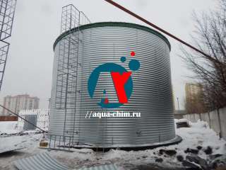 Резервуар емкость пожарный рвс 400 м3 вода цена