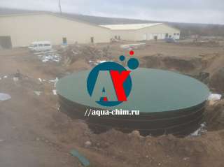 Резервуар пожарный 200 м3 вода цена подземный размер