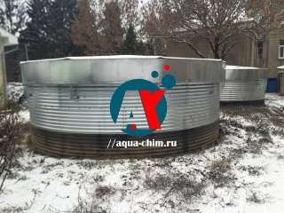 Модульная стальная емкости для воды 50 м3 цена купить бу