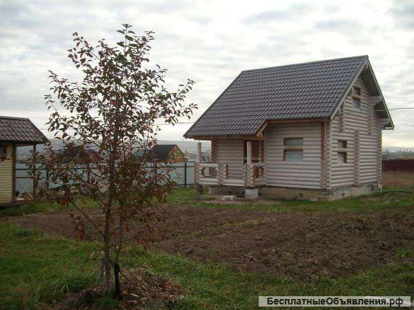 Участок с баней