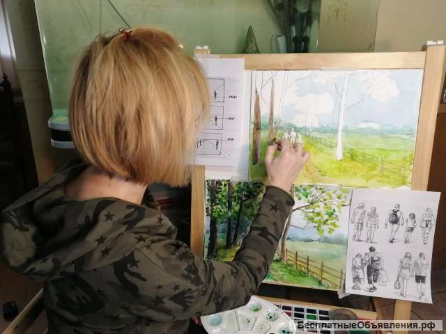 Онлайн уроки по рисованию
