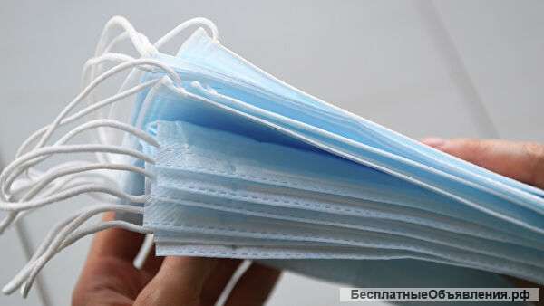 Трехслойные медицинские маски