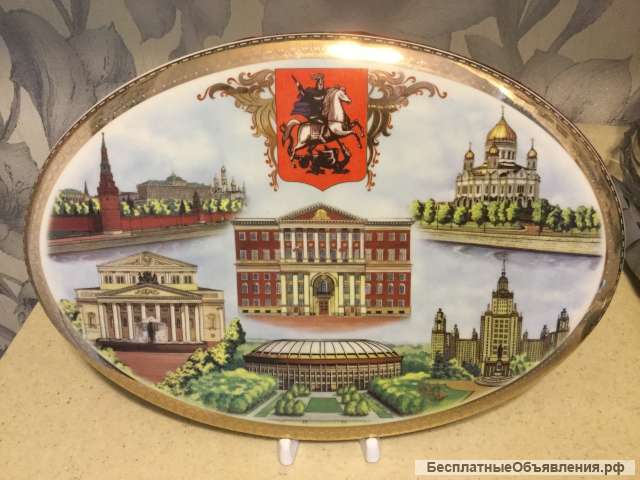 Подарочное панно "Знаковые места Москвы"