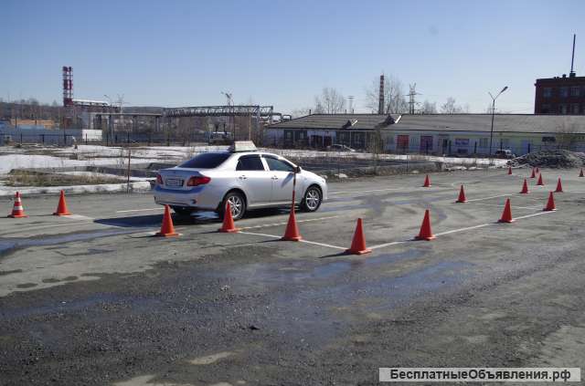 Дополнительное вождение кат B