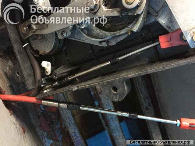 Катер с мотором и прицепом