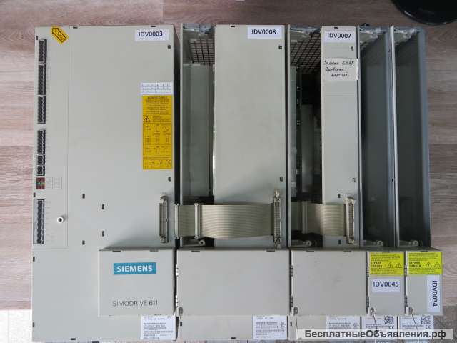 Ремонт SIEMENS SIMODRIVE 611 LT-MODUL E/R-MODUL, а также платы управления 6SN1118