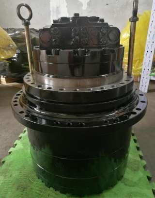 Бортовой редуктор в сборе с мотором JCB220