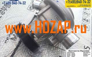 Запчасти для Hyundai HD 500: Помпа водяного охлаждения D6CB, 25100-84403