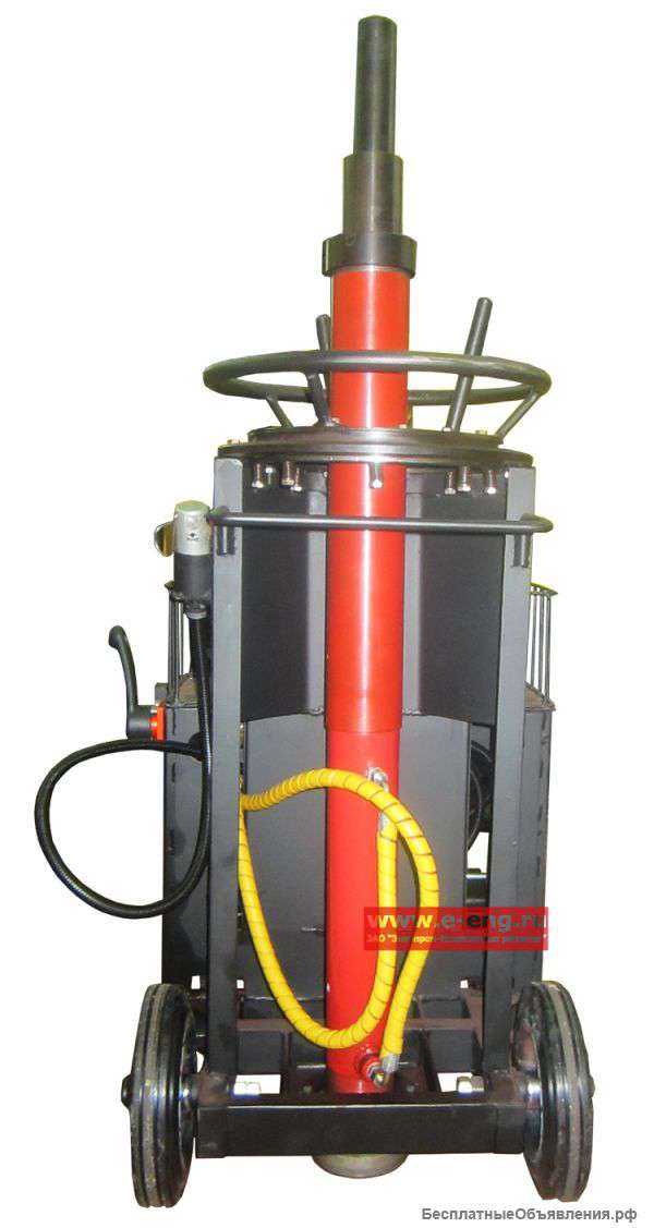 Установка для правки люков грузовых вагонов УПЛ