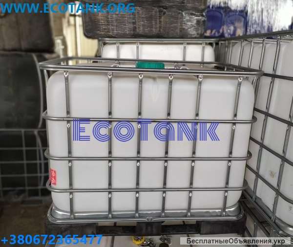 Емкость пластиковая тара бочки для воды б у 1000 л