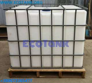 Емкость бочки полиэтиленовая 1000 литров куб пластиковый