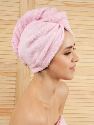 Чалма махровая для сушки волос