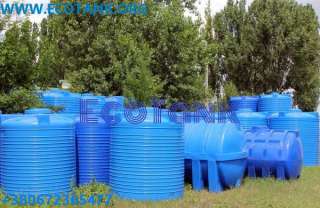 Пластиковые емкости прямоугольные для воды с краном